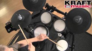 Video thumbnail for Kraft Music - Yamaha DTX522K Electronic Drum Set Demo with Tom Griffin by Kraft Music