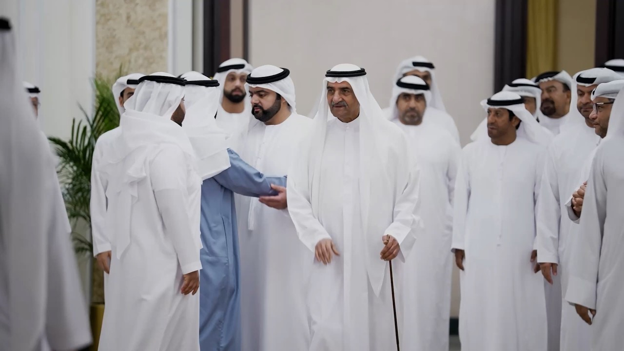 حمد الشرقي يواصل استقبال المهنئين بـ #شهر_رمضان_المبارك 