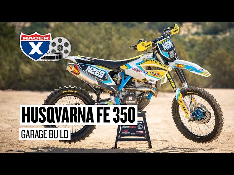 2014 Husqvarna FE 350 | Garage Build | Project Bike | Racer X Films