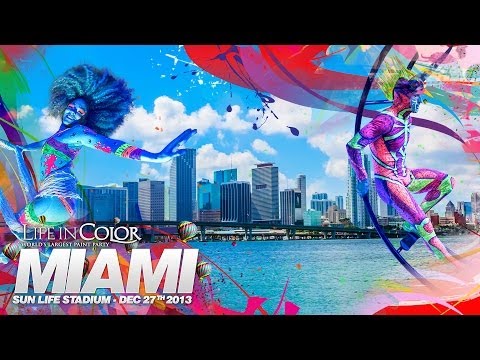 LIC Miami Festival 2013 Trailer - Sun Life Stadium - December 27 - Life In Color