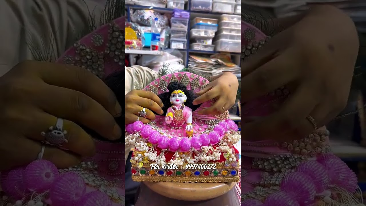 Laddu Gopal Poshak With pagree