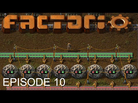 Factorio Episode 10, Logistic Science Packs