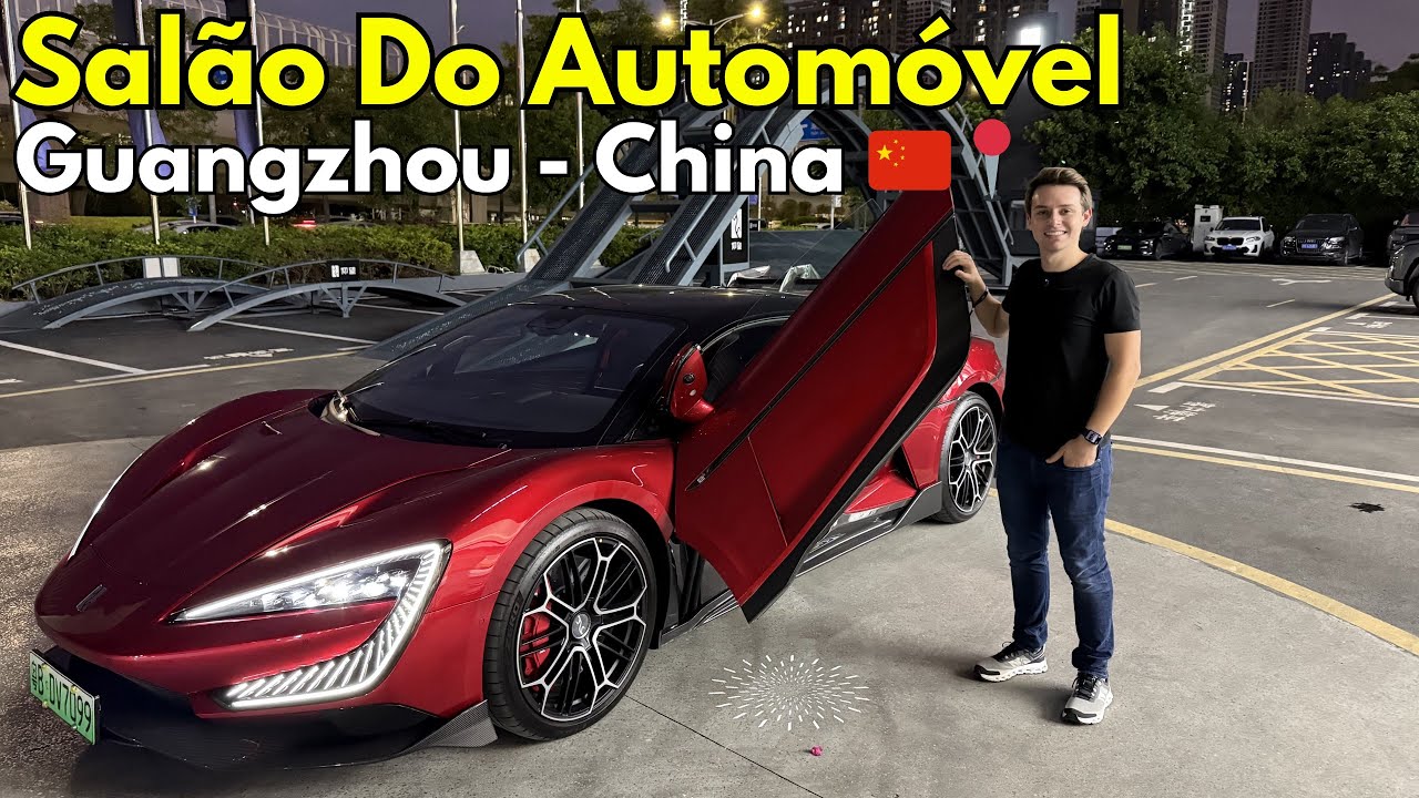 O NOVO MUNDO DOS CARROS: Salão do Automóvel da China, com Fusca, Toyota, Honda, todos ELÉTRICOS