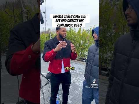 Rimzee Takes Over The Set And Starts Directing His Own Music Video #Rimzee | Audio Saviours