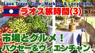 【ラオス旅時間】(3)市場とグルメ！　パクセー＆ヴィエンチャン(野菜好きは見て〜！)