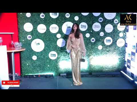 Shilpa Shetty Looks Gorgeous in Gold Tight Dress At Global Spa Magazine Awards 2021