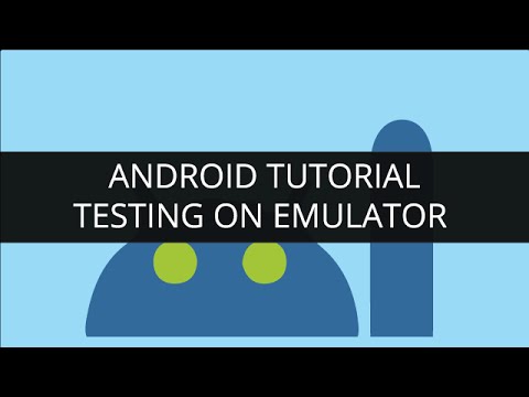 Android Tutorial Testing On Emulator part 7 mp4 | Edureka