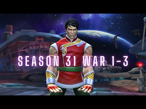 AW Season 31 Wars 1, 2, & 3