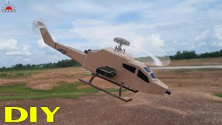 How to make a Helicopter  DIY RC Helicopter at hom