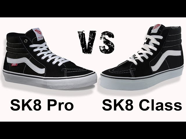 sk8 hi pro vs sk8 hi