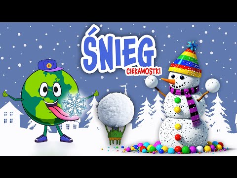 Wissenswertes über SCHNEE für Kinder! ❄️ Ist Schnee immer weiß? 🤔