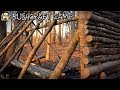 Making A Bushcraft Camp Roof Talk Raised Bed Part 6