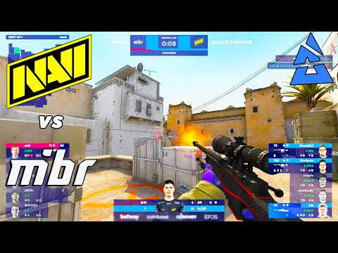 NAVI ПЕРВЫЙ МАТЧ НА ТУРНИРЕ!! Na'Vi vs MiBR  | BLAST Premier Spring Groups 2022 (CS:GO)