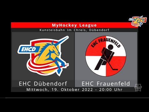 MyHockey League: EHC Dübendorf - EHC Frauenfeld