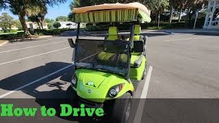 How to Drive a Golf cart in The Villages, FL