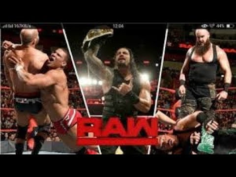 New WWE Raw 15th January 2018 Highlights HD