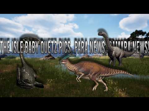 The Isle Evrima News Update: Camera News, Baby Quetz & Para Updates!