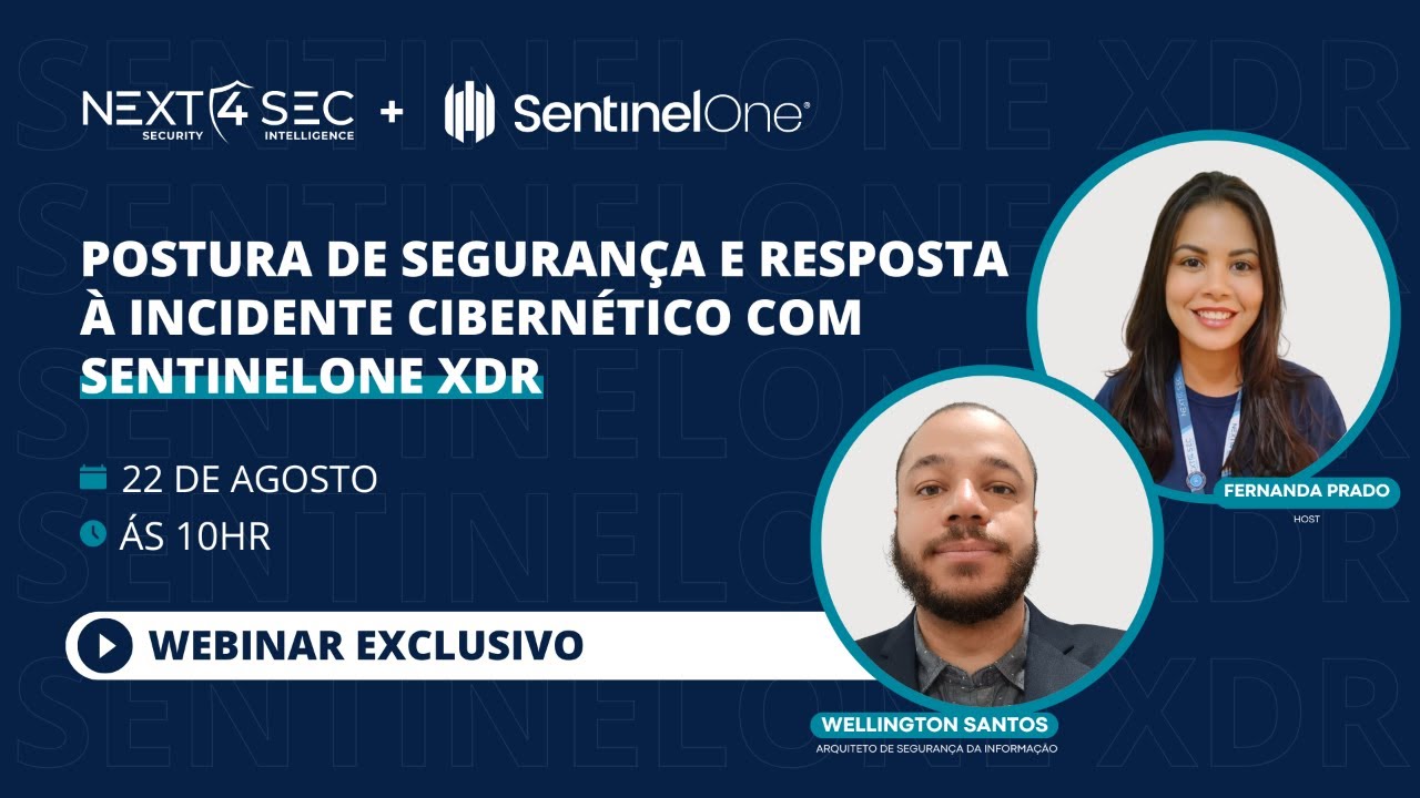 Postura de segurança e resposta à incidente cibernético com SentinelOne XDR