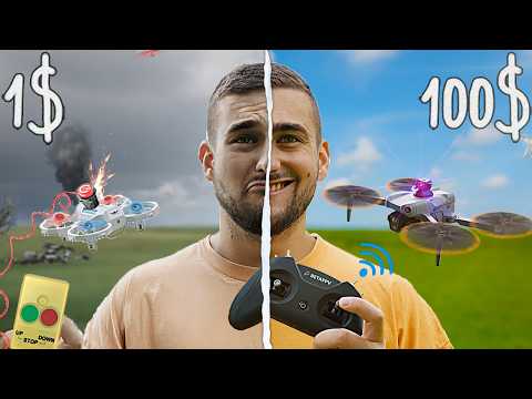 $1 VS $100 DRONE !