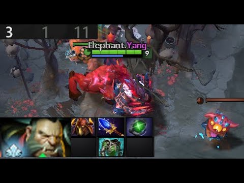 Yang - Lycan | Elephant vs Fnatic  (game 1) BO2 | The International 2021