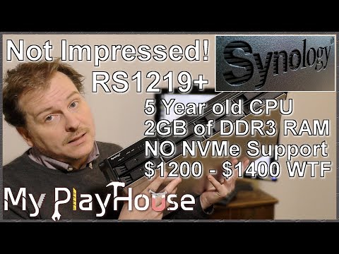 Synology RS1219+ 2U RackStation 8-bay Storage NAS - 799