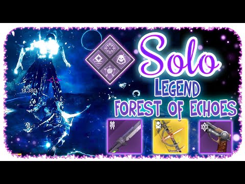 Solo Flawless Legend Shattered Realm - Hunter - Forest Of Echoes Destiny 2 - Ascendant Quickening
