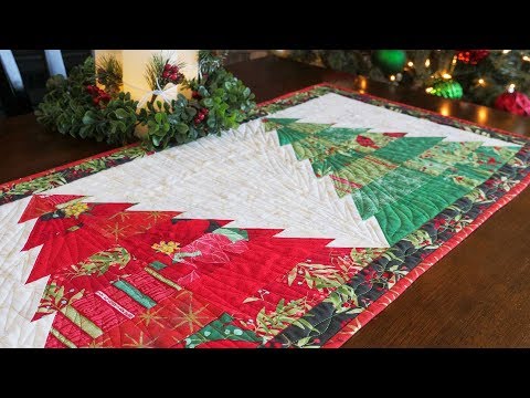 How to Make the Tree Farm Table Runner | a Shabby Fabrics Tutorial