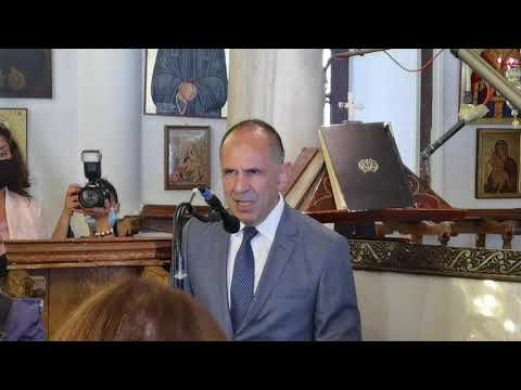 MENETEΣ ΚΑΡΠΑΘΟΣ 5 ΟΚΤΩΒΡΙΟΥ 2020 Εορταστικές εκδηλώσεις για την 76η επέτειο της απελευθέρωσης της Καρπάθου παρουσία της ΠτΔ Κατερίνας Σακελλαροπούλου| Πανηγυρικός από τον Υπουργό επικρατείας Γιώργο B. Γεραπετρίτη, στην Παναγία των Μενετών Καρπαθου