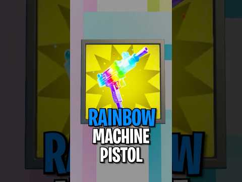 I LEAKED THE RAINBOW MACHINE PISTOL IN 1V1 WITH EVERY GUN 🌈