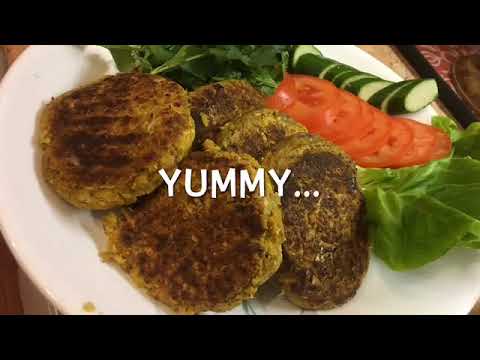 VEGAN | VEGETARIAN CHICKPEA PATTIES | asereth maria