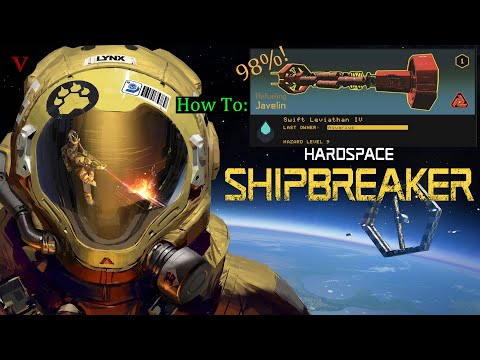 Hardspace Shipbreaker: LARGE Javelin Refueling, 98% Salvage!