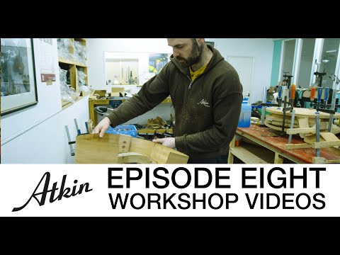Atkin Guitars Workshop Videos Ep 8 - How to build the acoustic guitar body box and neck