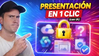 ⛔ 5 IAs para crear presentaciones en 1 click (Los que las hacen manuales están MUERTOS)