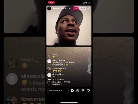 Keyzie and fm go live with Lane Kz flexy after doing a music video in the lane.