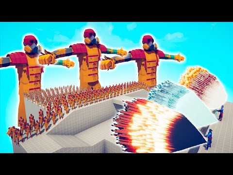 100x PLAYER(POPPY PLAYTIME) + 3x GIANT vs 3x EVERY GOD - TABS | Totally Accurate Battle Simulator