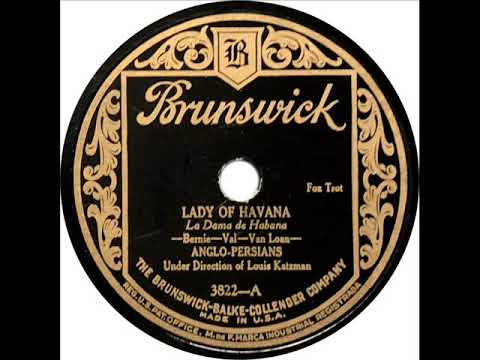 Anglo-Persians (Louis Katzman) - Lady Of Havana