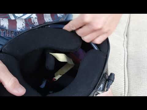 Fitting drink system to Stilo helmet