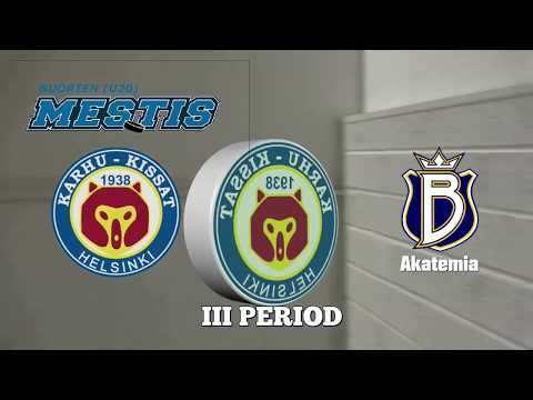 Karhu-Kissat - Blues Akatemia III erä (2019 - 20 Nuorten Mestis U20 Runkosarja)