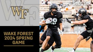 2024 Wake Forest Demon Deacons Spring Football Game