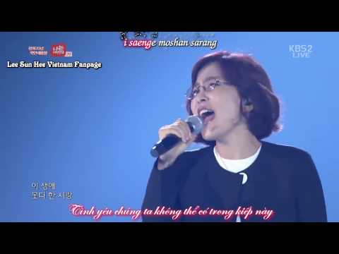 [Vietsub + Kara] Fate - Lee Sun Hee @ Đại nhạc hội "I Am Korea"