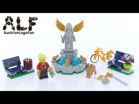 Vidéo LEGO Creator 40221 : La fontaine