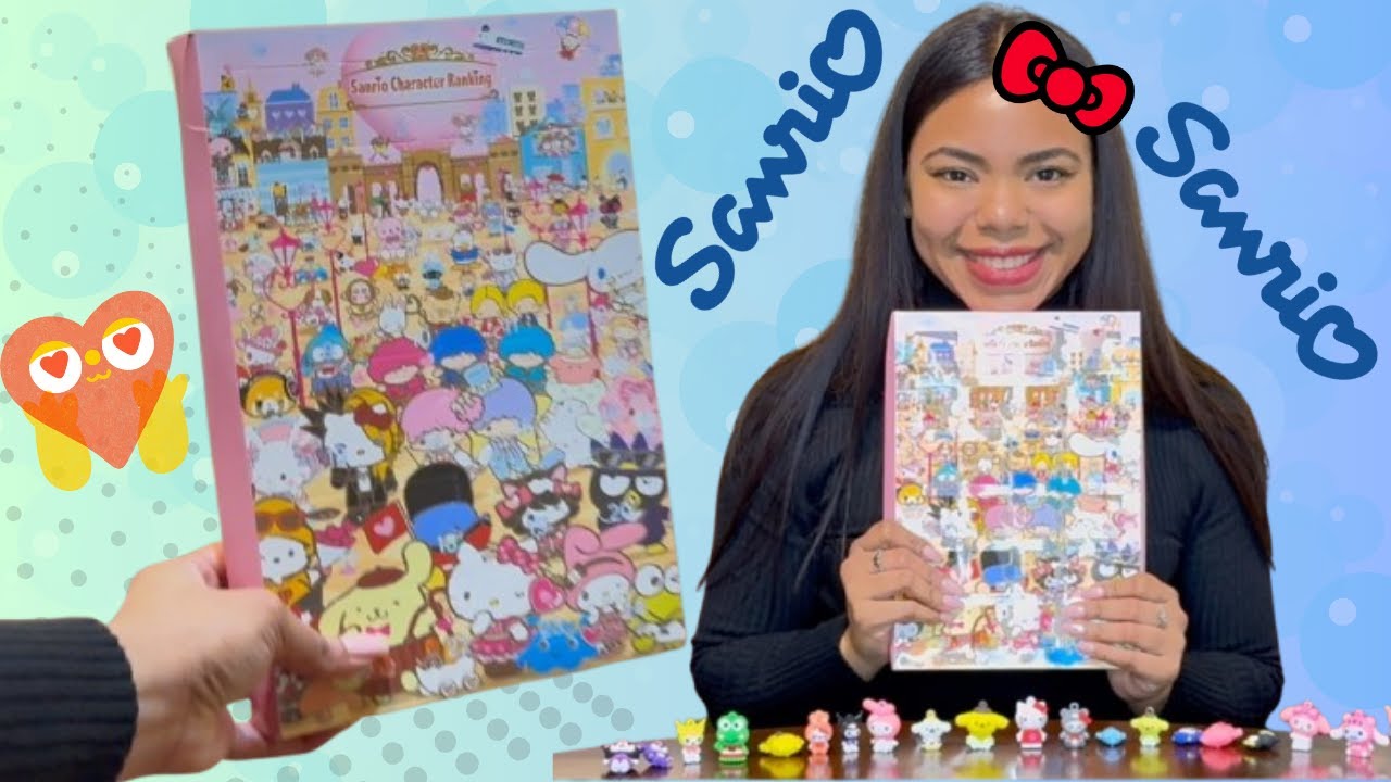 Surprise box with Hello Kitty and her friends figures.