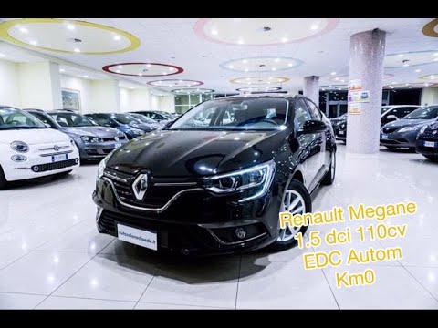 RENAULT MEGANE AUTOMATICA EDC - DIESEL - CARATTERISTICHE - KM0