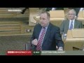 BBC: Alex Salmond is tight lipped on gay marriage in Scotland