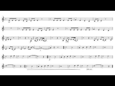 French Horn Play-Along - Lay All Your Love on Me - ABBA - with sheet music