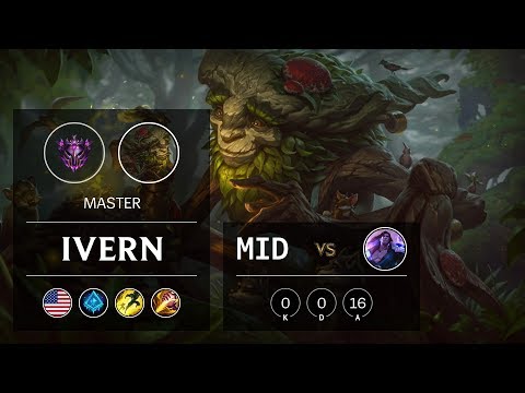 Ivern Mid vs Taric - NA Master Patch 9.24