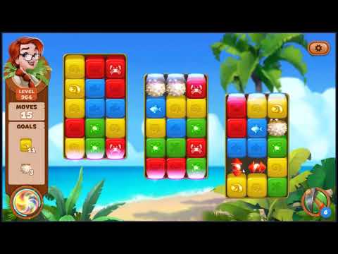 Lost Island Blast Adventure Level 964 - NO BOOSTERS 🏝️ | SKILLGAMING ✔️