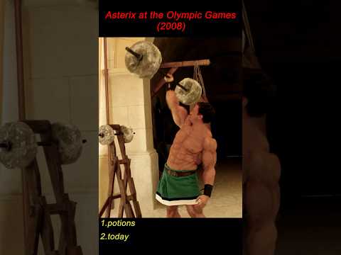 Asterix at the Olympic Games｜Prince Drinks Magic Potion and Literally Takes Off! Hilarious Scene ????