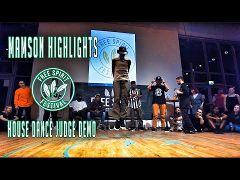 MaMSoN Highlights FSF 2017 House Dance Judge Demo with Habama Music