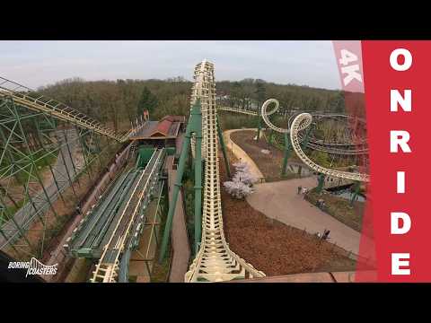 PYTHON 2025 ONRIDE | 4K POV | Efteling | Vekoma Looping-Achterbahn